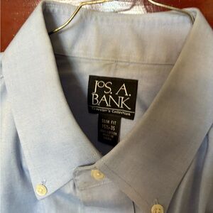 Jos. A. Bank Men's Blue Slim Fit Shirt